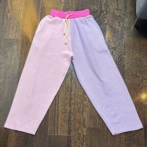 Olivia Rubin Pink and Purple Sweatpants